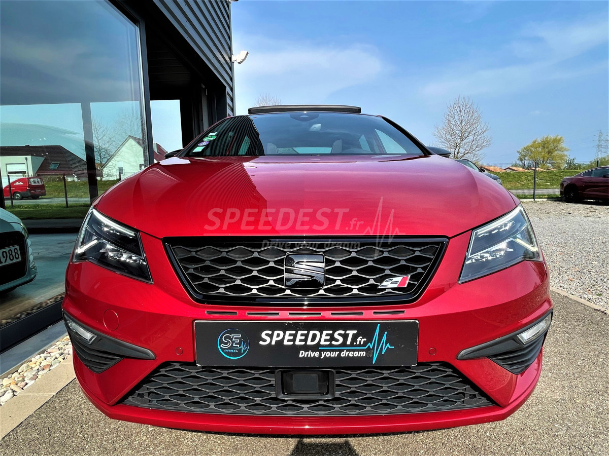 LEON CUPRA 300ch -TOIT PANO/BACQUET-