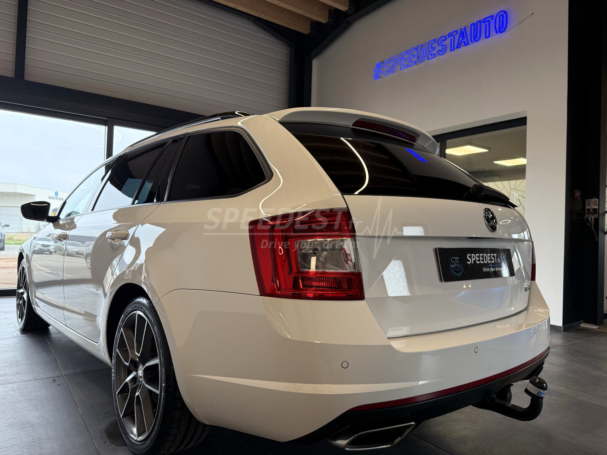 SKODA OCTAVIA RS -BACQUET/ATTELAGE/DISTRI OK-