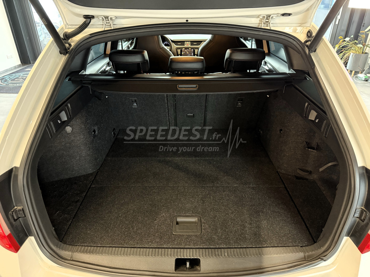 SKODA OCTAVIA RS -BACQUET/ATTELAGE/DISTRI OK-
