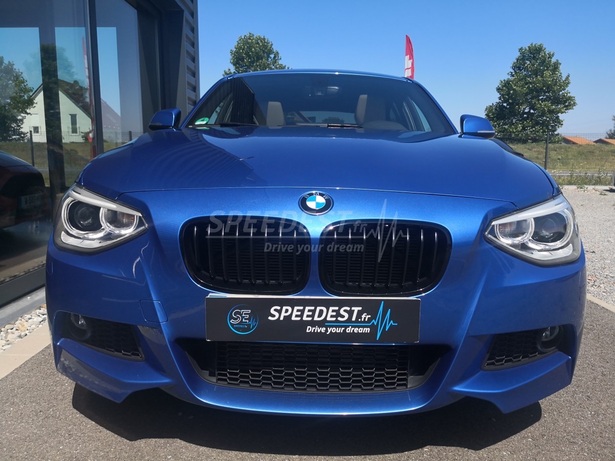 BMW 120D M F20 BLEU ESTORIL