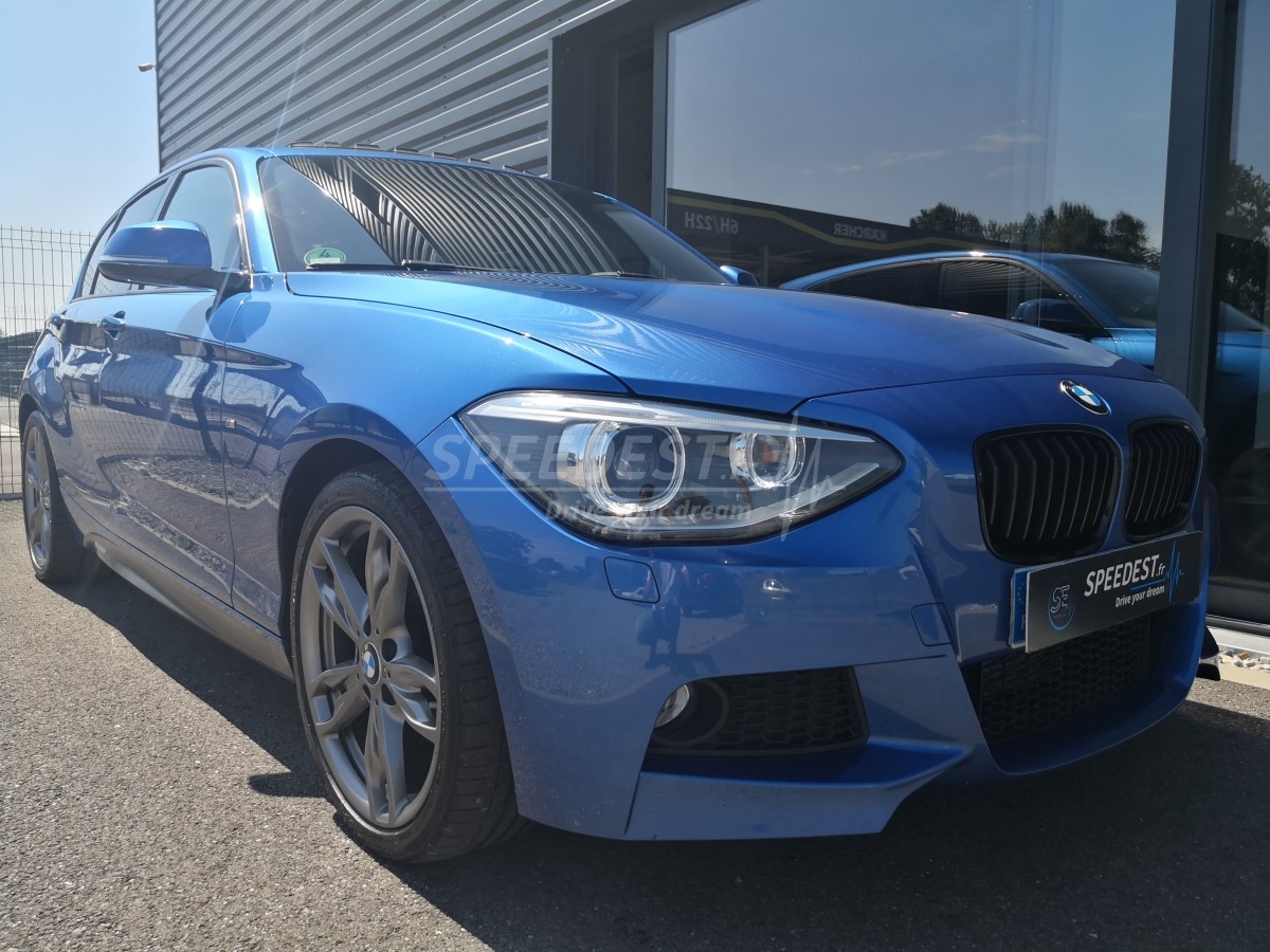 BMW 120D M F20 BLEU ESTORIL